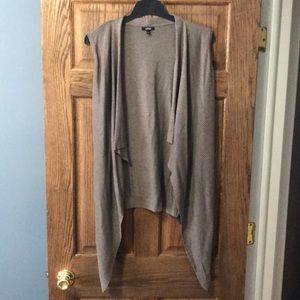 Apt 9 tan cardigan vest